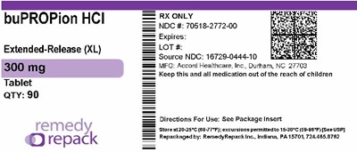 Bupropion HCl 300mg 70518 2772 00